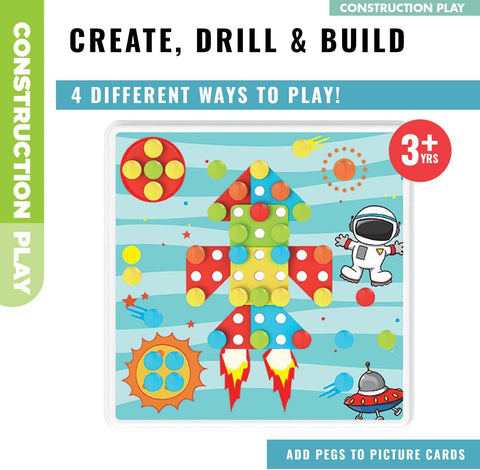 4 In 1 Drill Creative Double Sided Box Toy
