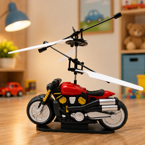 SkyRider Induction Flying Motorcycle Toy