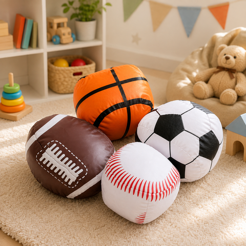 4-in-1 Kids Play Soft Sports Ball Set