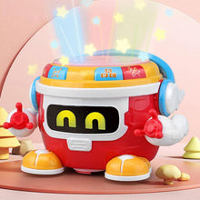 Lightning & Musical Drum Robot For Kids - KiddieWink - Gifts They'll Love