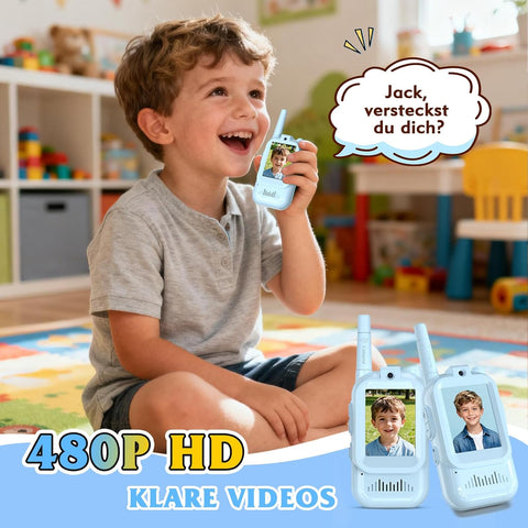 Interactive Kids Video Walkie Talkie Devices Toy