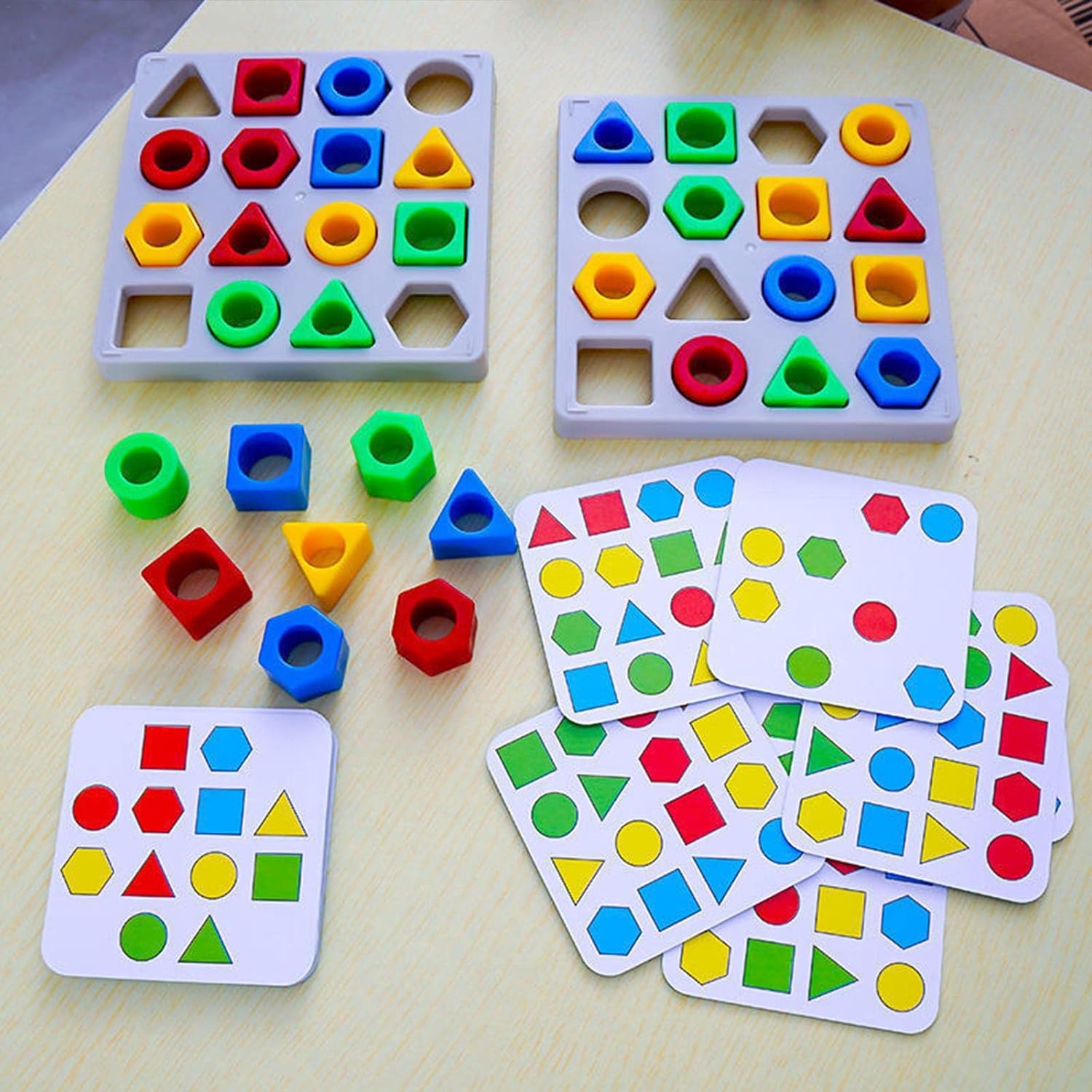 Fun & Educational Shape Pairing Game - KiddieWink - Gifts They'll Love