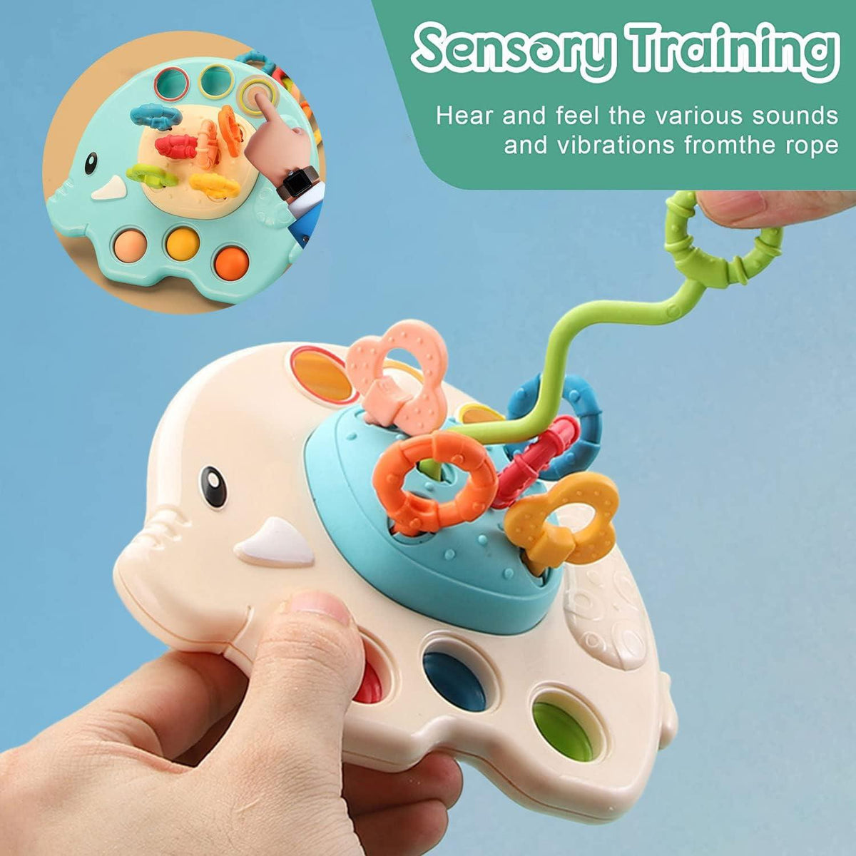 Montessori Sensory Pull String Toy – KiddieWink - Gifts They'll Love