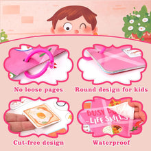 Reusable Tracing Work Book & Activity Busy Book (Life Skills)