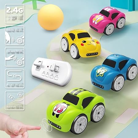 Mini Cartoon RC Stunt Car For Kids