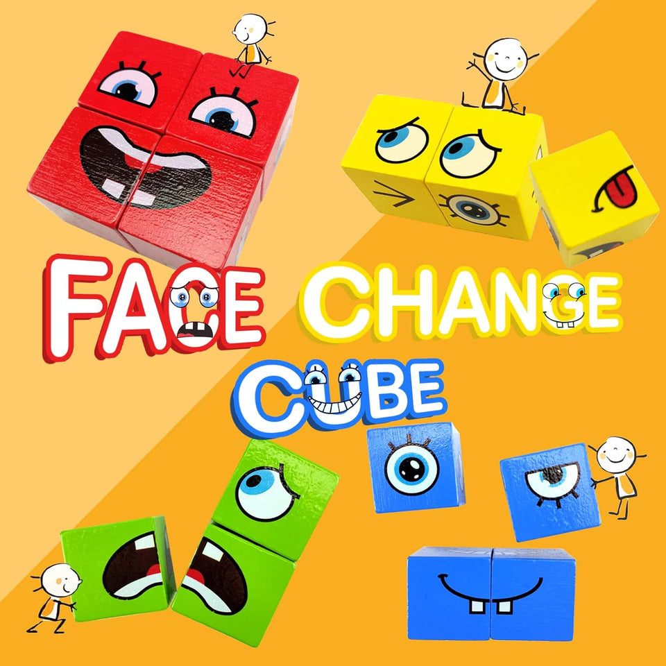 Fun Face Changing Rubik's Cube – image 8 – KiddieWink