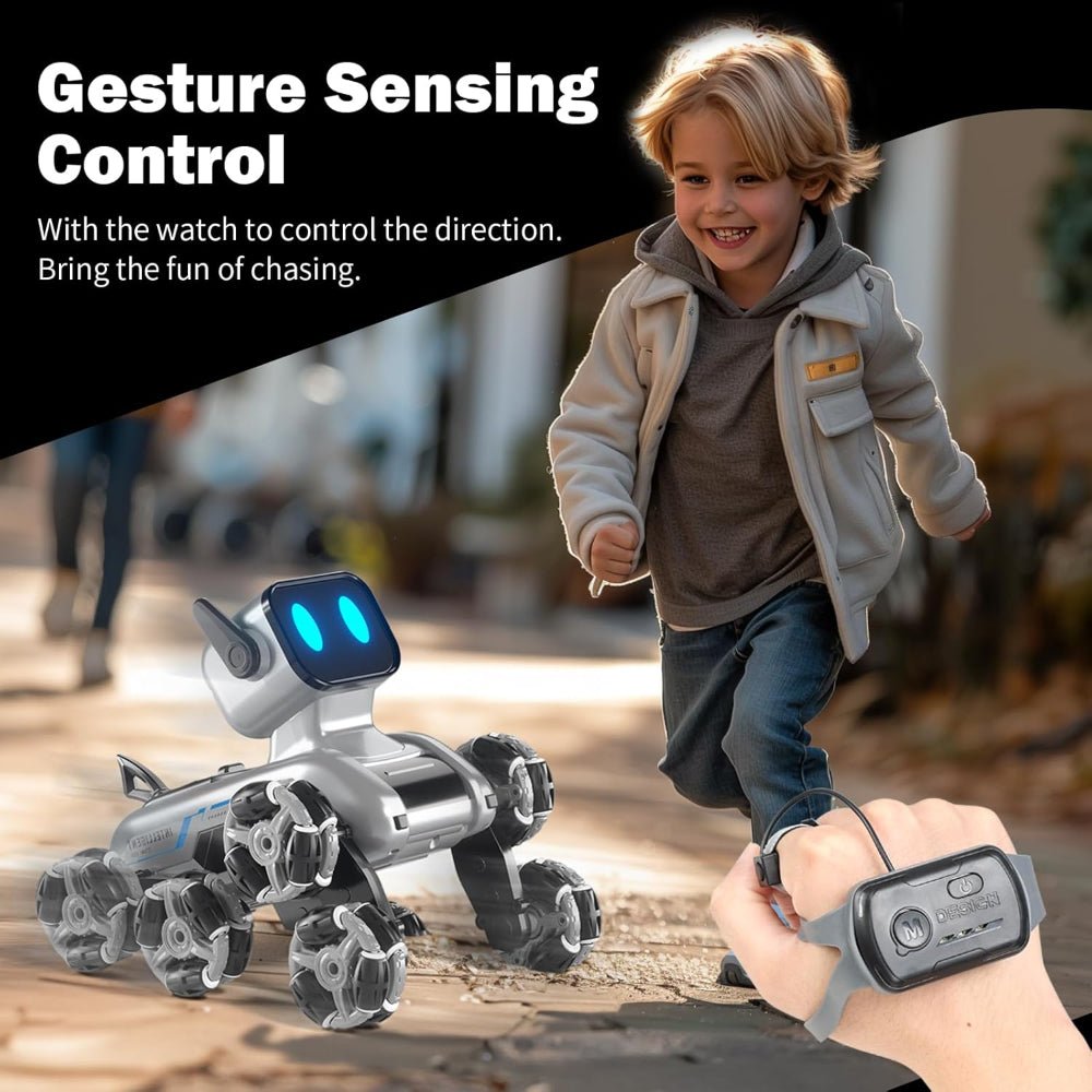8WD Gesture - Control RC Robot Dog - KiddieWink - Gifts They'll Love