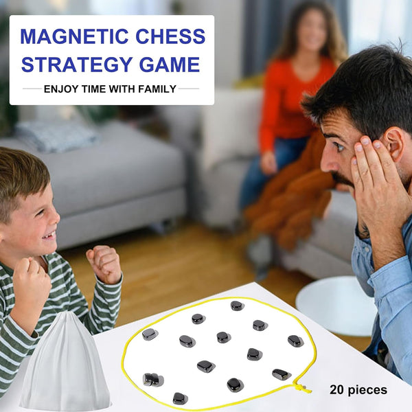 Magnetic Stones Battle Chess Game