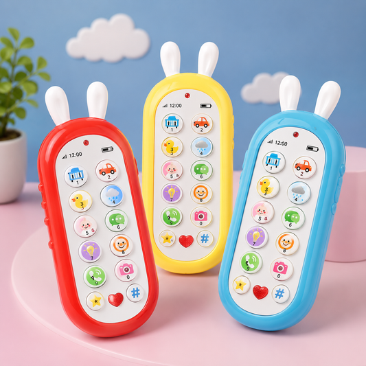 Interactive Light & Sound Learning Phone Toy