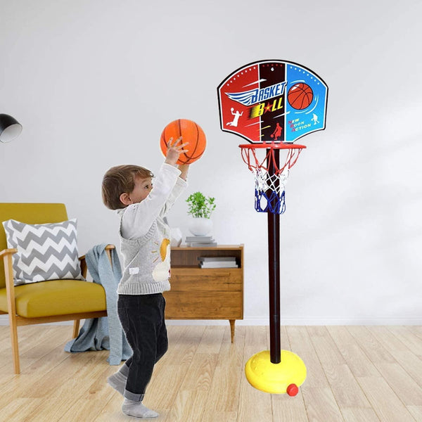 Children's Big Size Basketball Stand Indoor Activity Toy