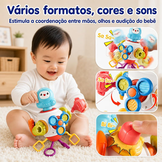 8-in-1 Space Busy Cube Sensory Activity Toy for Kids