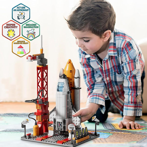Kids Educational Space Shuttle Building Set