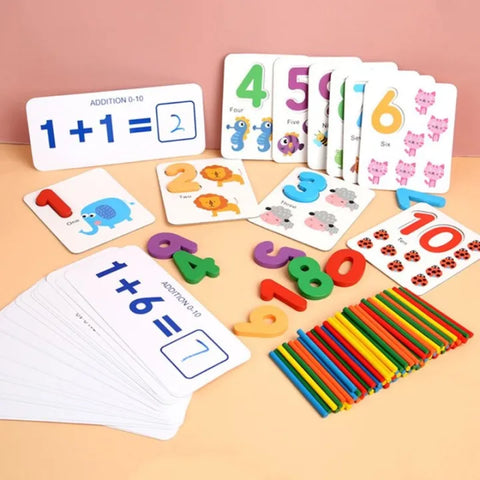 Montessori I love Mathematics Wooden Toy