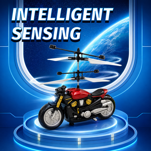 SkyRider Induction Flying Motorcycle Toy