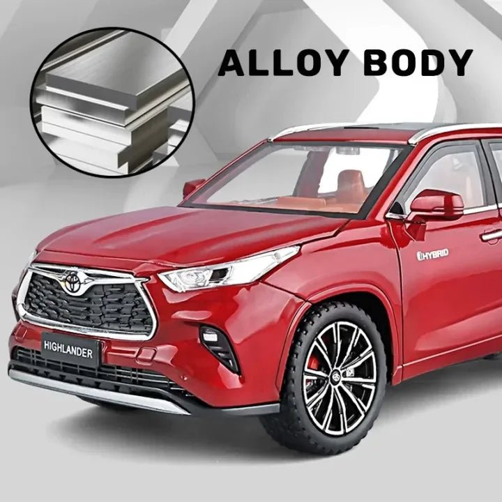 Diecast Model Toyota Crown Kluger 1/24 - KiddieWink - Gifts They'll Love