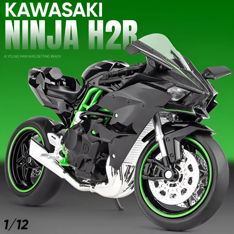 Diecast Kawasaki Ninja H2R & Lamborghini Urus (Premium Bundle)