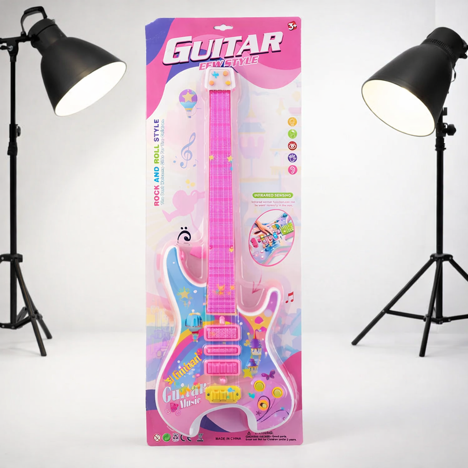 Rock & Roll Musical Guitar for Kids – image 4 – KiddieWink