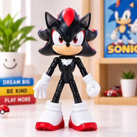 Interactive Sonic Action Figure Set For Kids