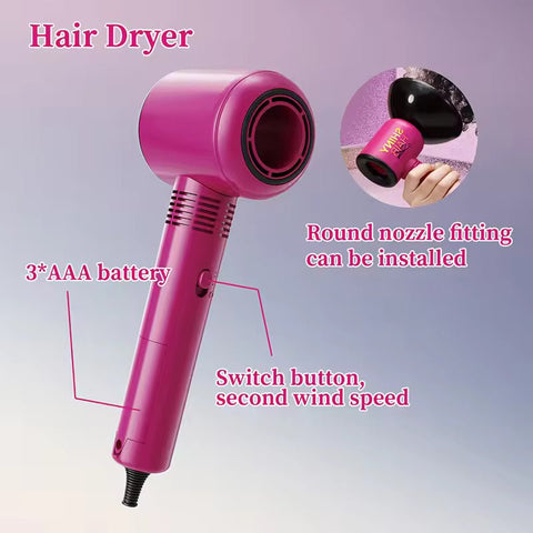 Hair Dryer Styling Play Set For Girls - KiddieWink - Gifts They'll Love