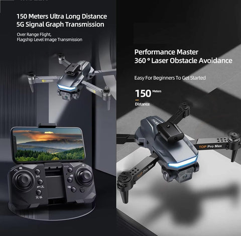 Foldable P23 Pro RC Drone With Dual Camera