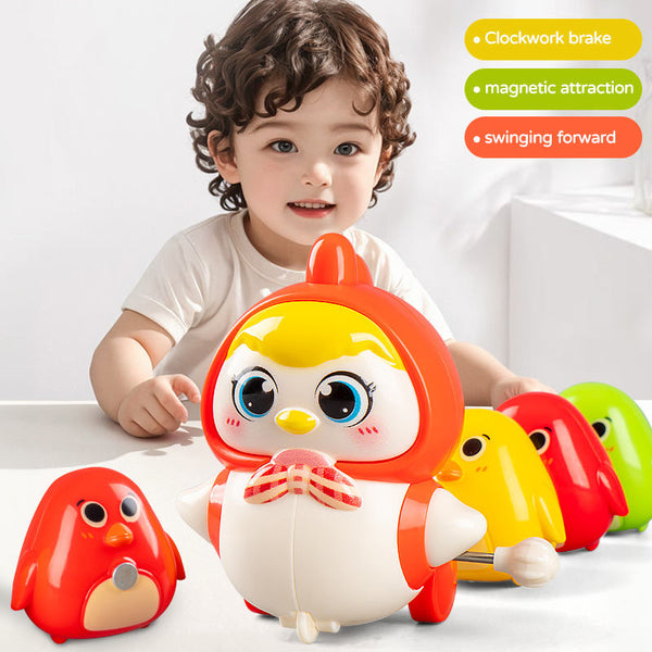 Interactive Crawling Toy - Hen With 3 Chicks