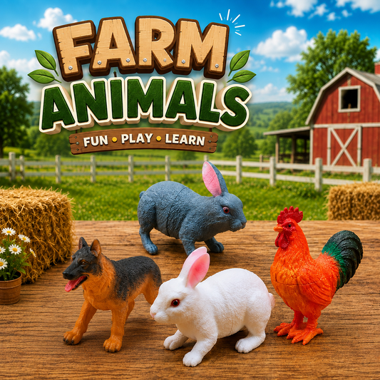 My Little Farm Animal Set – 3 PCS