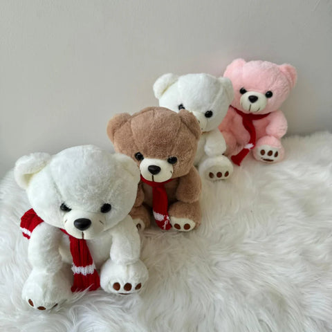 Cute & Soft Muffler Teddy Bear Plush Toy