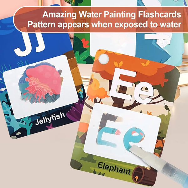 Water Coloring Educational Flash Card Toys