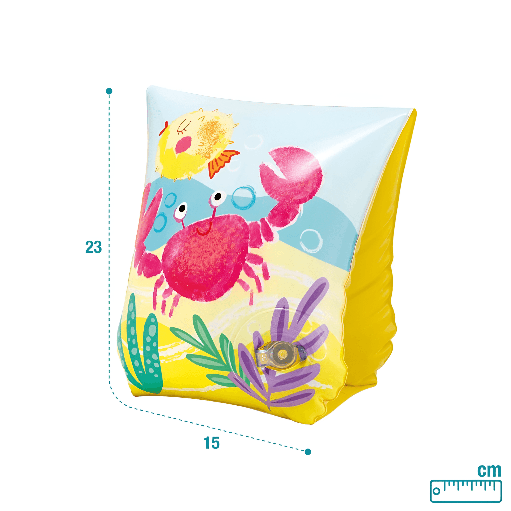 KiddieWink™ Inflatable Swimming Arm Bands (23cm x 15cm) For Kids - KiddieWink - Gifts They'll Love