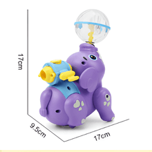 Lightning & Musical Cute 360 Degree Rotate Elephant Toy