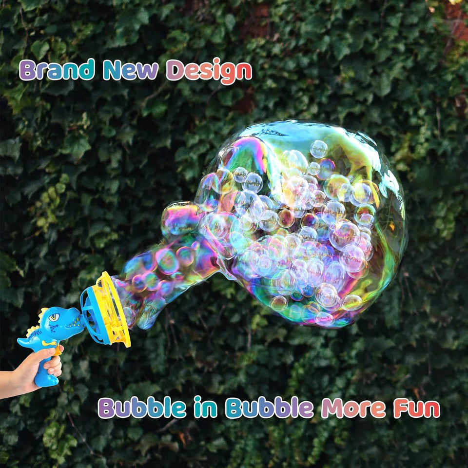 Royal Dino Borbulhando Bubble Gun Toy – image 7 – KiddieWink