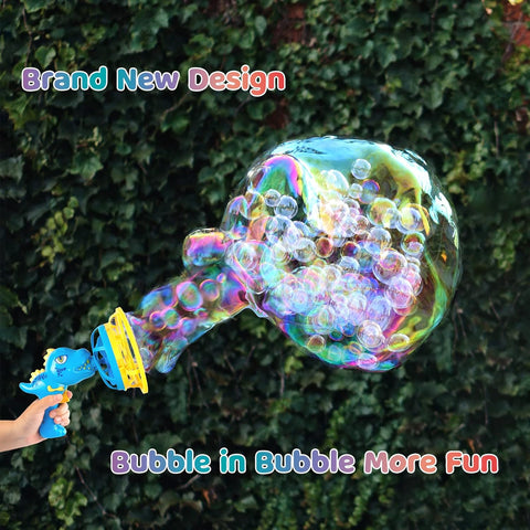 Royal Dino Borbulhando Bubble Gun Toy