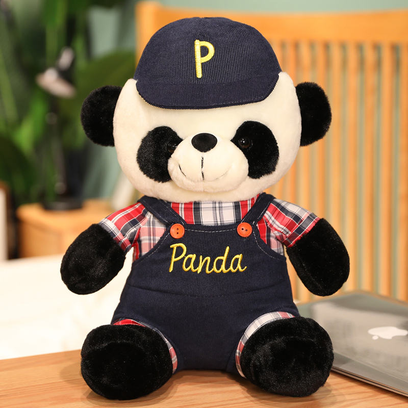Cute Dressed-Up Panda Plush Toy For Kids – image 5 – KiddieWink