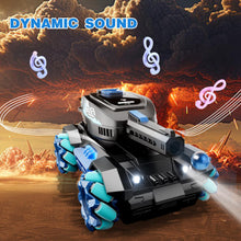 360° Rotating RC Spray Water Bomb Tank For Kids
