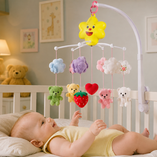 Sweet Baby Cuddles Musical Cot Mobile