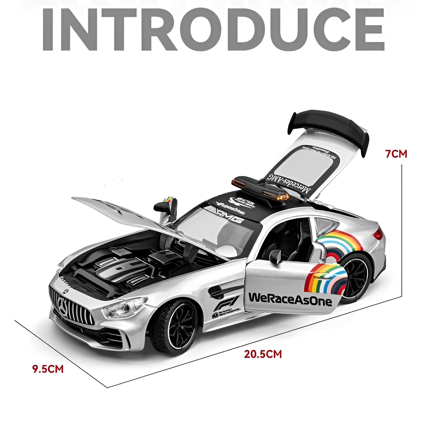 Diecast Model Mercedes Benz GT3 1/24 - KiddieWink - Gifts They'll Love