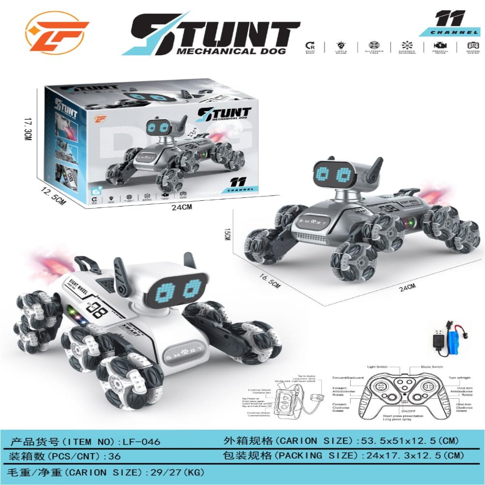 8WD Gesture - Control RC Robot Dog - KiddieWink - Gifts They'll Love