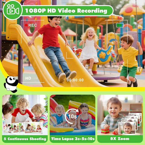Panda Kids Digital Camera  Fun Photo & Video