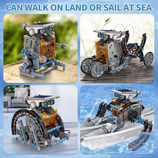 Kids 12-in-1 Engineering Robot Set