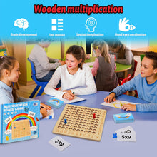 Wooden Multiplication Board & Wooden Jigsaw Puzzles (Pack Of 6)
