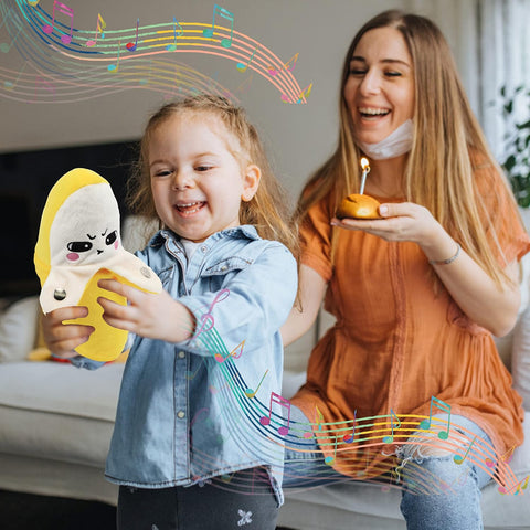 Interactive Singing Banana Plush Toy for Kids – image 3 – KiddieWink