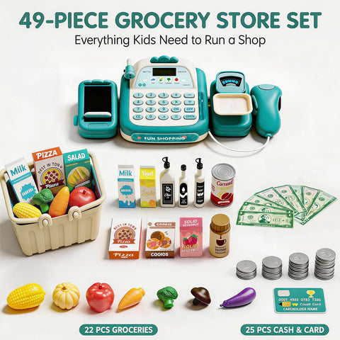 Multifunctional Master Cash Register Toy