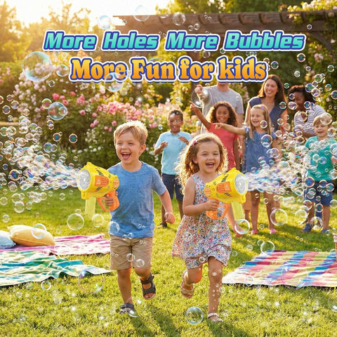 57-Hole Space Bubble Electric Bubble Machine Toy