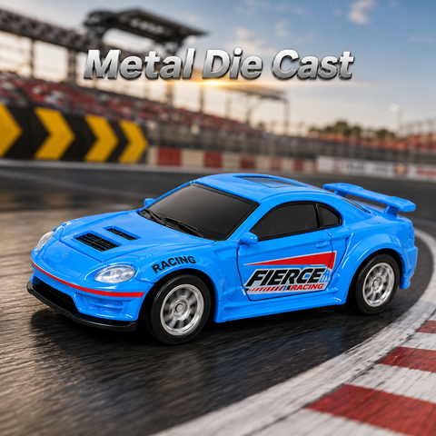 Interactive Fierce Metal Die-Cast Mini RC Car