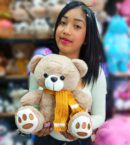 Cute & Soft Muffler Teddy Bear Plush Toy