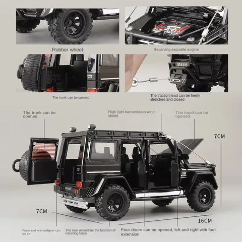 Diecast Model Mercedes Brabus G-550 1/24