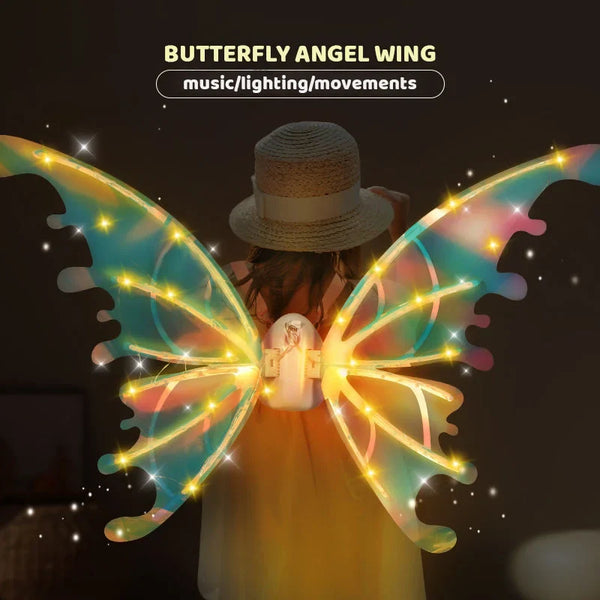 Glowing & Moving Cute Butterfly Wings For Girls