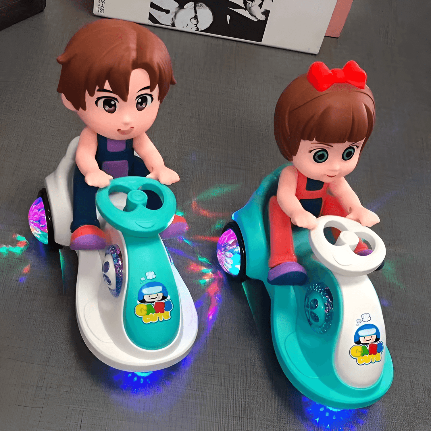 Musical 3D Lights Stunt Car For Kids - KiddieWink - Gifts They'll Love