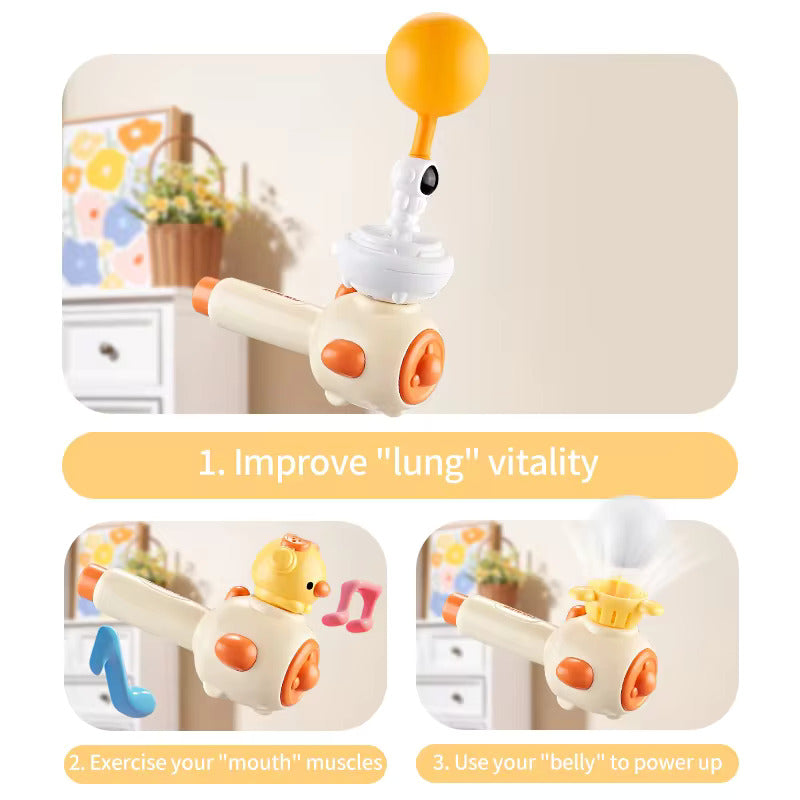 3 in 1 Breathing Exercise Ball Blower Toy For Kids – image 3 – KiddieWink