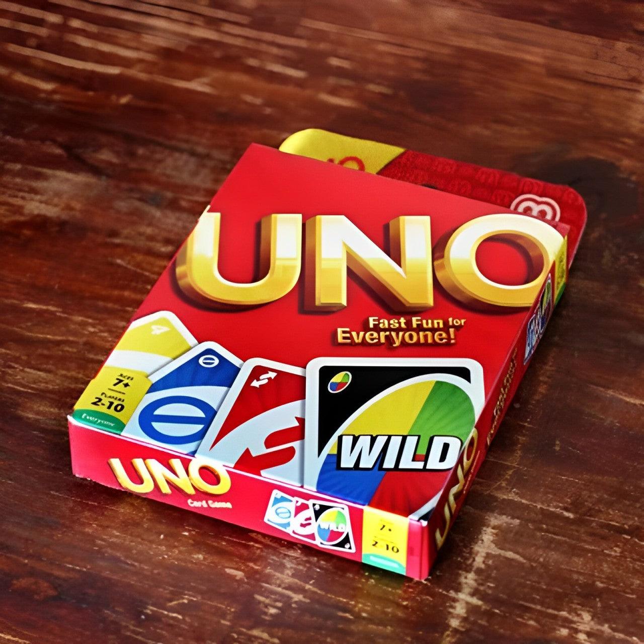 Uno Family Cards 2 To 10 Players Game - KiddieWink - Gifts They'll Love